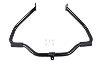 HARLEY OE Gloss Black Front Engine Bar with Footpeg Pads fits 2009-UP FLT,  2009-UP FLHT,  2009-UP FLHR,  2009-UP FLHX,