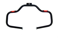 HARLEY Black Front Turn Signal Highway Bar Fits 2000-2017 FLST,