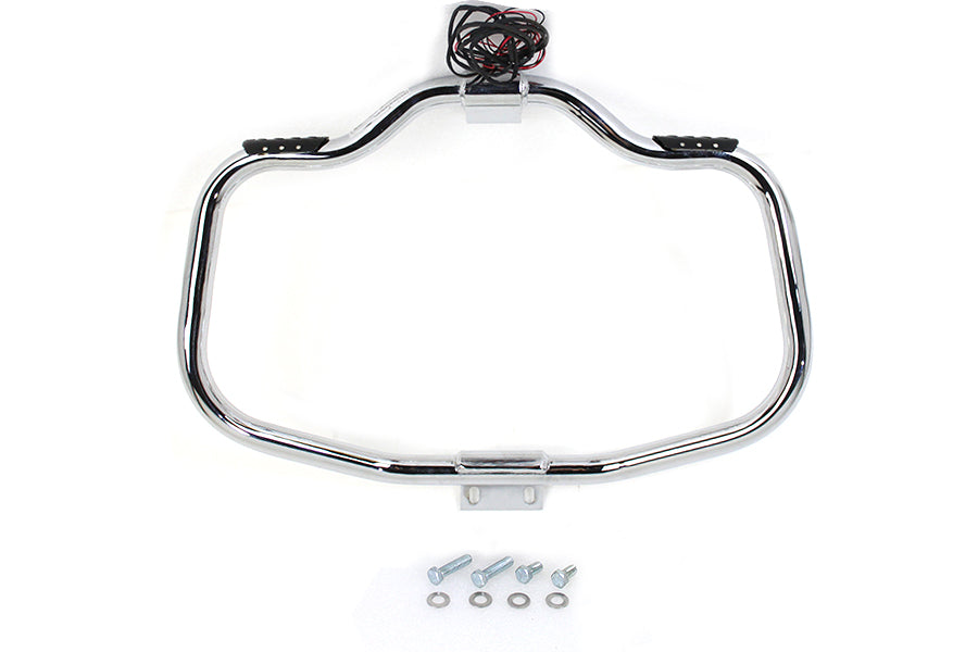 HARLEY Chrome Front Turn Signal Highway Bar Fits 2004-UP XL,