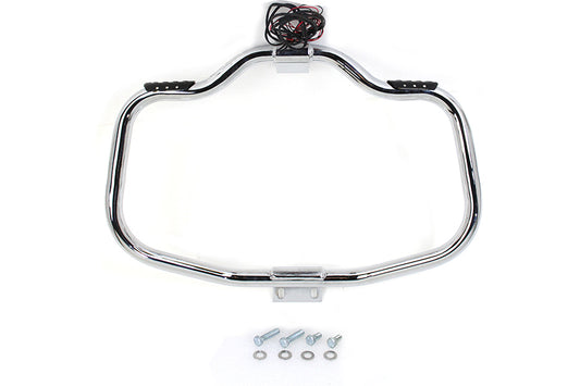 HARLEY Chrome Front Turn Signal Highway Bar Fits 2004-UP XL,