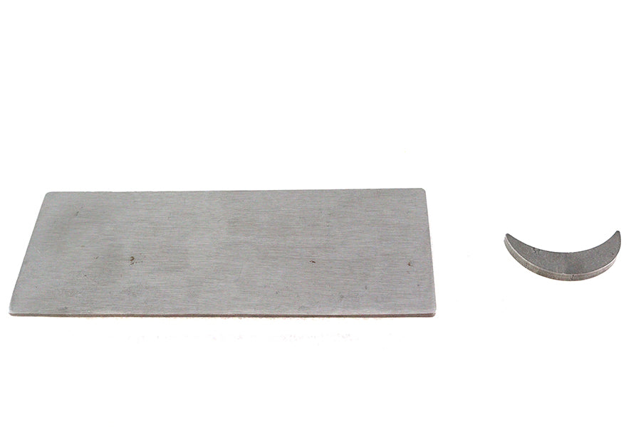 HARLEY Forging Number Plate with Neck Extension Set Fits 1947-1947 FL,   1947-1947 EL,