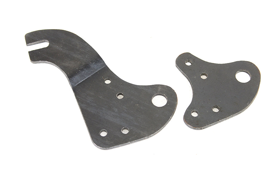 HARLEY Rigid Rear Fender Tab Set Raw fits 1936-1952 EL,  1941-1957 FL,