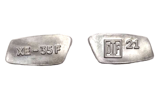 HARLEY 1948-1957 Neck Hallmark Number Plate Set Fits 1948-1957 FL,