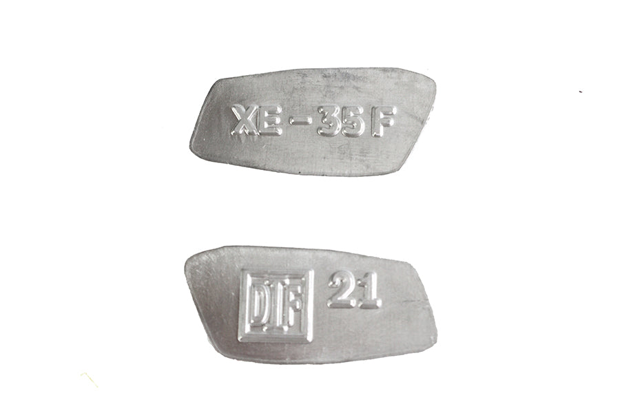 HARLEY 1948-1957 Neck Hallmark Number Plate Set Fits 1948-1957 FL,