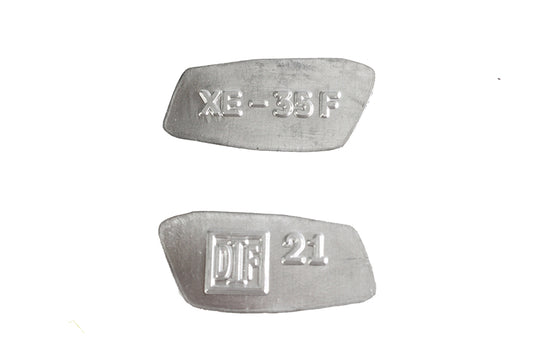 HARLEY 1948-1957 Neck Hallmark Number Plate Set Fits 1948-1957 FL,