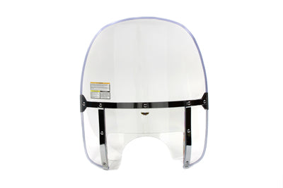 HARLEY Beaded Windshield Clear Fits 1984-UP FXST,   1993-2017 FXDWG,   1986-UP FLST,   1990-UP FLSTF