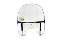 HARLEY Beaded Windshield Clear Fits 1984-UP FXST,   1993-2017 FXDWG,   1986-UP FLST,   1990-UP FLSTF