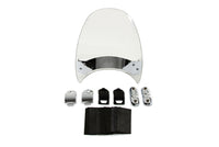 HARLEY Flyscreen Windshield with Light Grey Tint Fits 1982-1994 FXR,   1982-1994 FXRS,   1993-2005 F