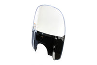 HARLEY Beaded Windshield Black Lower Fits 1984-UP FXST, 41mm Forks 1993-2017 FXDWG,   1986-UP FLST,