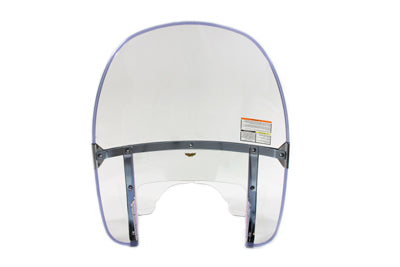 HARLEY Beaded Windshield with Clear Lower Fits 1960-1984 FL,