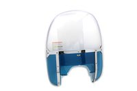 HARLEY Beaded Windshield Blue Lower Fits 1960-1984 FLH,