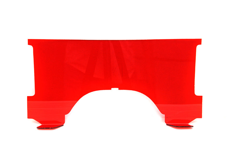 HARLEY Adjustable Windshield Red Lower Fits 1960-1984 FLH,