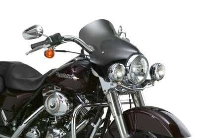 HARLEY Wave Q R Windshield with Dark Tint fits 1994-2016 FLHR,  1998-2014 FLHRC,  2004-2007 FLHRS,