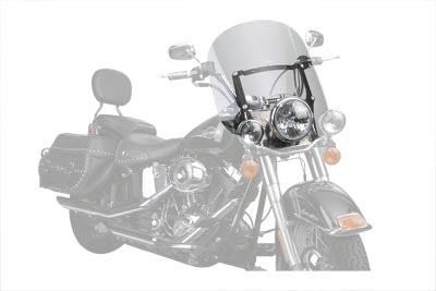 HARLEY Spartan Quick Release Windshield Clear Fits 1986-UP FLST,