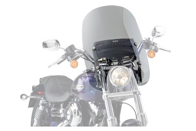 HARLEY Spartan Quick Release Windshield Clear Fits 2006-2017 FXD,