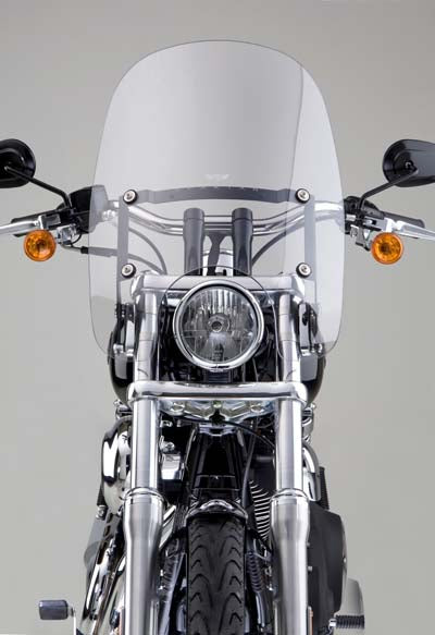 HARLEY Spartan Quick Release Windshield Clear Fits 2006-2017 FXD,