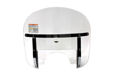 HARLEY Chopped Heavy Duty Windshield Clear Tint Fits 1984-2007 FXST,   1993-2005 FXDWG,   1986-UP FL