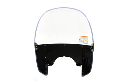 HARLEY Beaded Windshield Black Lower Fits 1960-1984 FL,