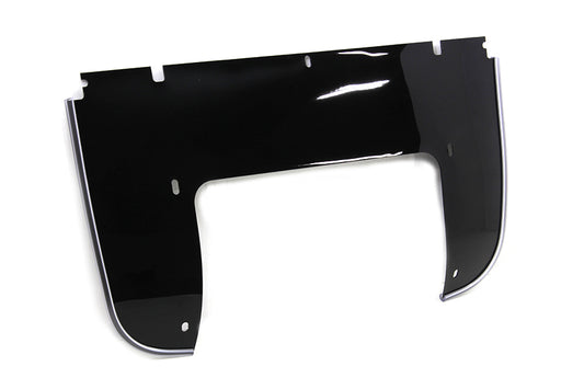 HARLEY Beaded Lower Windshield Black Fits 1960-1984 FL,