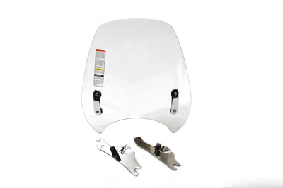 HARLEY Switchblade Detachable Clear Windshield Fits 1993-2005 FXD,   1993-2005 FXDL,   1993-2005 FXD