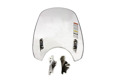 HARLEY Switchblade Detachable Tinted Windshield Fits 1993-2005 FXD,   1993-2005 FXDL,   1993-2005 FX