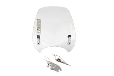HARLEY Switchblade Detachable Clear Windshield Fits 1984-1990 FXST,   1999-2012 FXST,   1999-2009 FX