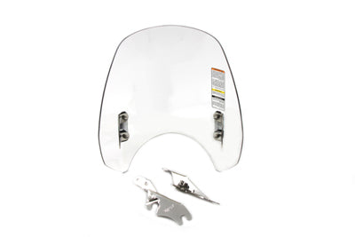 HARLEY Switchblade Detachable Clear Windshield Fits 1984-1990 FXST,   1999-2012 FXST,   1999-2009 FX