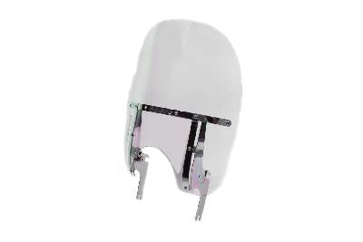 HARLEY Switchblade Detachable Clear 2-Up Windshield Fits 1994-UP FLHR,