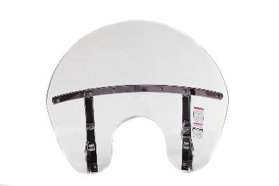 HARLEY Switchblade Detachable Clear Chopped Windshield Fits 1984-1990 FXST,   1999-2012 FXST,   1999