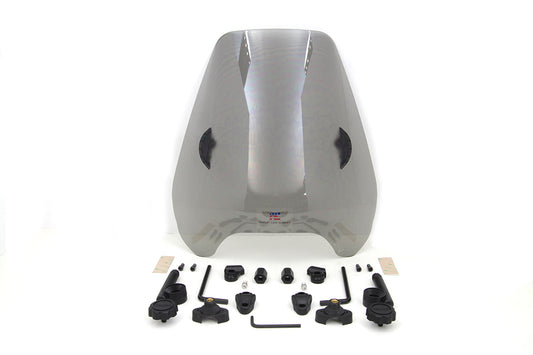 HARLEY Medium Tinted Deflector Windshield Fits 1982-1983 FXR,   1984-1994 FXR,   1993-2017 FXD,   19