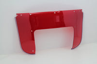HARLEY Beaded Lower Windshield Red Fits 1960-1984 FL,