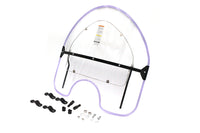 HARLEY National Cycle Spring Fork Windshield Clear Fits 1936-1948 UL,   1936-1957 G,   1936-1952 WL,