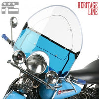 HARLEY National Cycle Spring Fork Windshield Blue Fits 1936-1948 UL,   1936-1957 G,   1936-1952 WL,