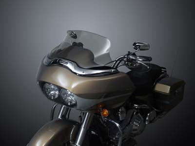 HARLEY Wave Windscreen Medium Light Tint fits 1998-2013 FLTR,  2010-2013 FLTRU,  2010-2013 FLTRX,