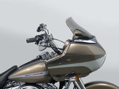 HARLEY Wave Windscreen Medium Light Tint fits 1998-2013 FLTR,  2010-2013 FLTRU,  2010-2013 FLTRX,