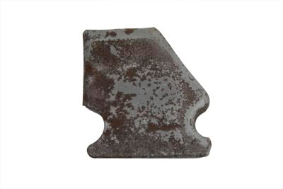 HARLEY Raw Lower Frame Fender Bracket fits 1936-1952 EL,   1941-1957 FL,