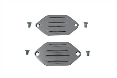 HARLEY Billet Axle Cover Set Fits 0-  Custom, application for Chopper and Softail frames
