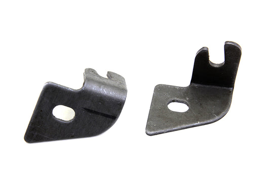 HARLEY Lower Tank Mount Tab Set Raw Fits 1948-1954 FL,