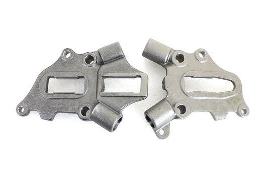 HARLEY Replica Rear Axle Plate Set Raw Fits 1936-1952 EL,   1941-1957 FL,