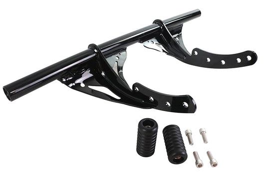 HARLEY M8 Front Engine Bar Black Fits 2018-UP FXST,   2018-UP FXBB,   2018-UP FXFB,   2018-UP FXLR,