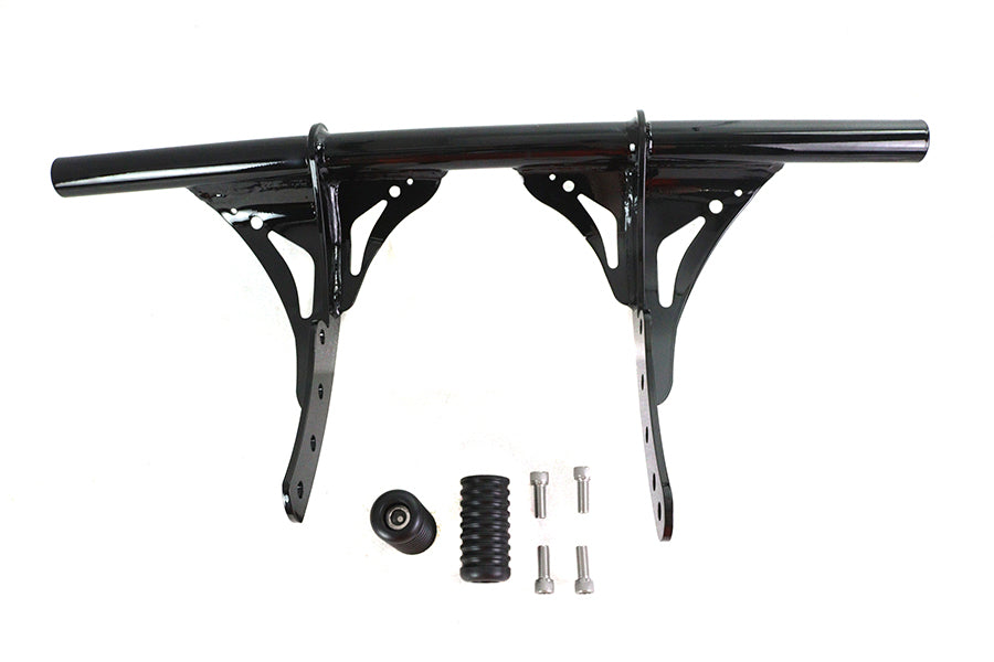 HARLEY M8 Front Engine Bar Black Fits 2018-UP FXST,   2018-UP FXBB,   2018-UP FXFB,   2018-UP FXLR,