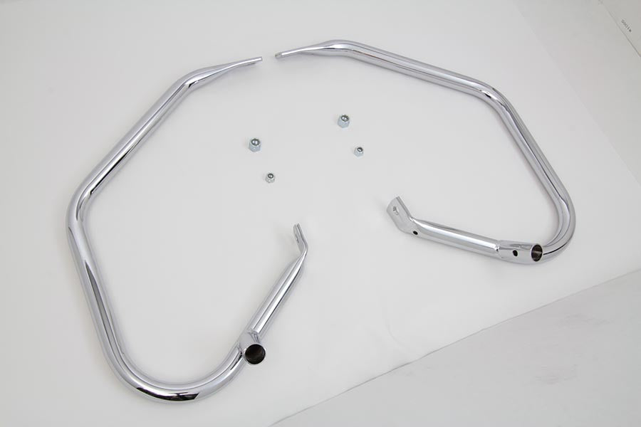 HARLEY Chrome Profile Rear Frame Bar Set fits 1997-2008 FLHR,  1997-2008 FLTR,  1997-2008 FLHX,  1997-2008 FLHT,