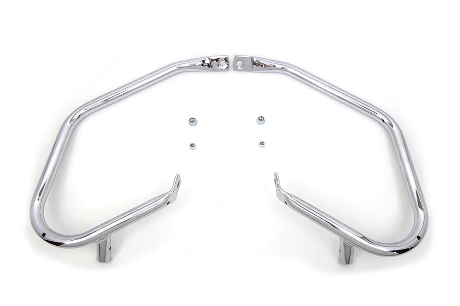 HARLEY Chrome Profile Rear Frame Bar Set fits 1997-2008 FLHR,  1997-2008 FLTR,  1997-2008 FLHX,  1997-2008 FLHT,