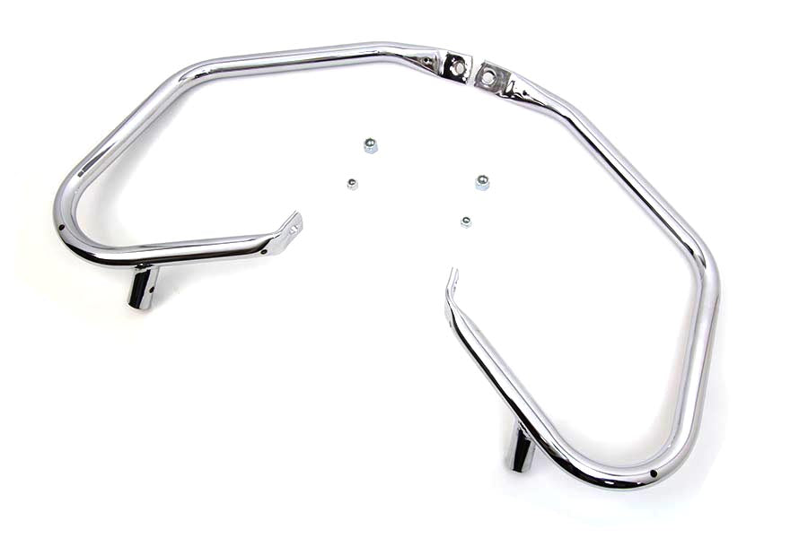 HARLEY Chrome Profile Rear Frame Bar Set fits 1997-2008 FLHR,  1997-2008 FLTR,  1997-2008 FLHX,  1997-2008 FLHT,