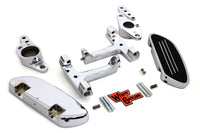 HARLEY Passenger Footboard Set with Swingarm Mount Kit Fits 1982-2006 FLT,   1982-2006 FLT,