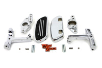 HARLEY Passenger Footboard Set with Swingarm Mount Kit Fits 1982-2006 FLT,   1982-2006 FLT,