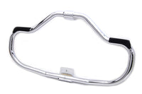 HARLEY Chrome Front Engine Bar with Footpeg Pads Fits 1984-2003 XL, Late 1984