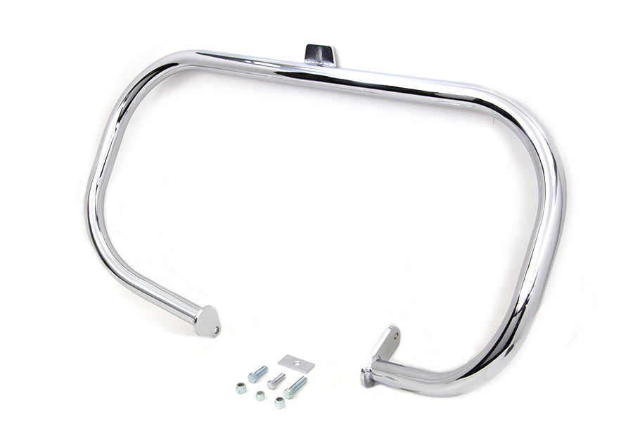 HARLEY Front Engine Bar Chrome fits 1986-1999 FLST,  1986-1999 FLSTF,  1986-1999 FLSTN,  1986-1999 FLSTS,