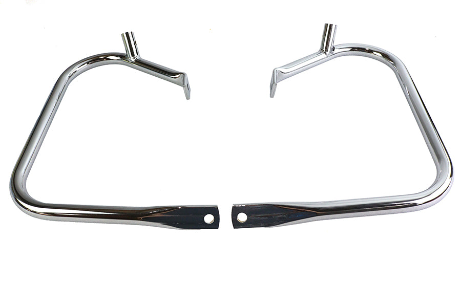 HARLEY Chrome Rear Frame Bar Set Fits 1997-2008 FLHT,   1997-2008 FLHR,   1997-2008 FLHRC,   1997-20