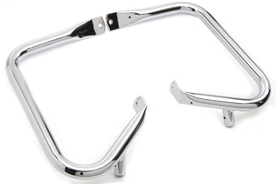 HARLEY Chrome Rear Buffalo Engine Bar Set fits 1997-2013 FLHT,  1997-2013 FLHR,  1997-2003 FLTR,  1997-2008 FLHX,